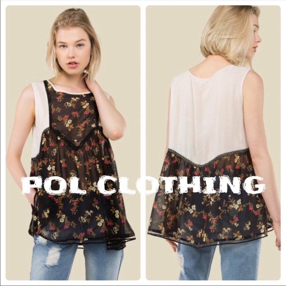 POL Sleeveless Top